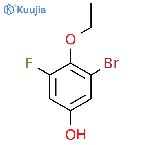 3-Bromo-4-ethoxy-5-fluorophenol structure