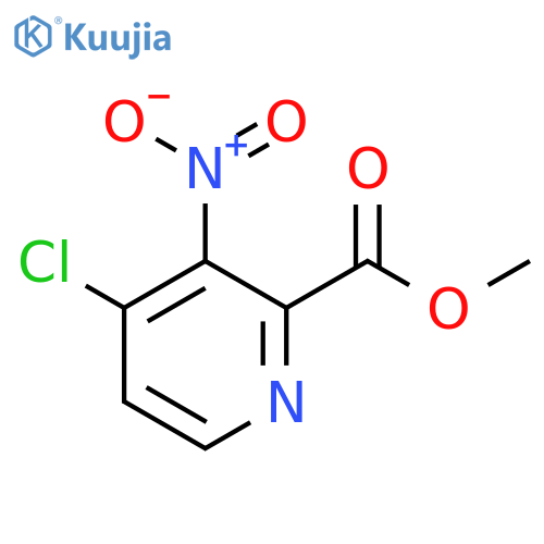 Methyl 4-chloro-3-nitropicolinate structure