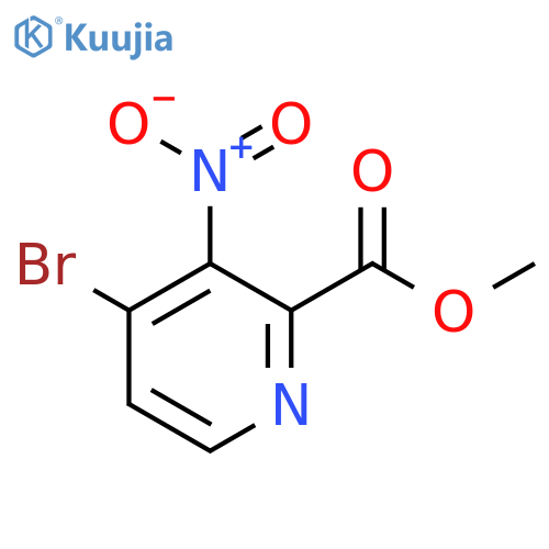 Methyl 4-bromo-3-nitropicolinate structure