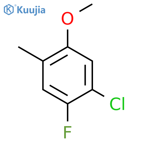 5-Chloro-4-fluoro-2-methylanisole structure