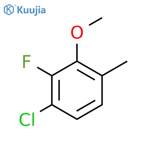 3-Chloro-2-fluoro-6-methylanisole structure