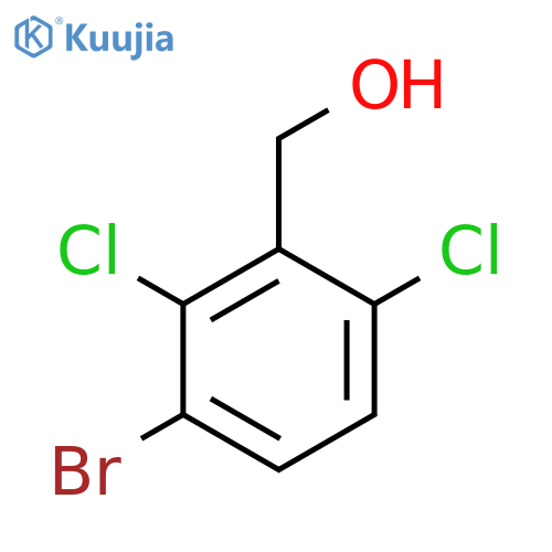 3-Bromo-2,6-dichlorobenzyl alcohol structure