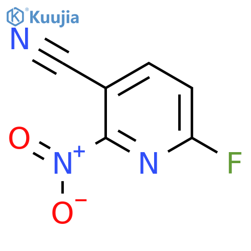 6-Fluoro-2-nitronicotinonitrile structure