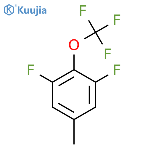 3,5-Difluoro-4-(trifluoromethoxy)toluene structure