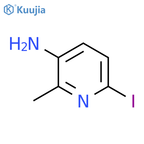 6-Iodo-2-methylpyridin-3-amine structure