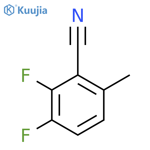 2,3-Difluoro-6-methylbenzonitrile structure