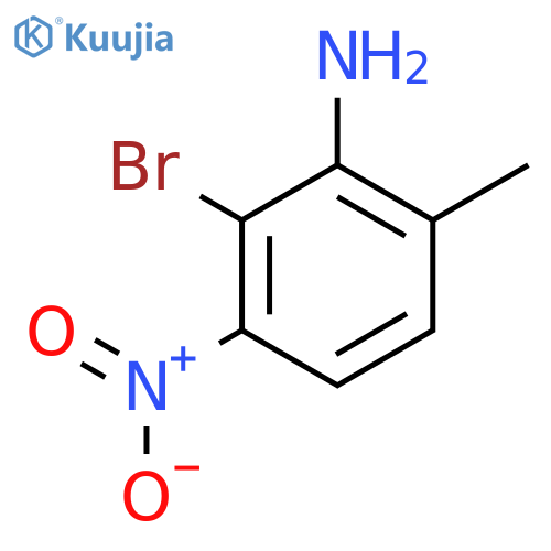 2-Bromo-6-methyl-3-nitroaniline structure