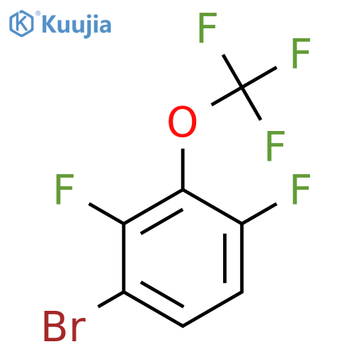 1-Bromo-2,4-difluoro-3-(trifluoromethoxy)benzene structure