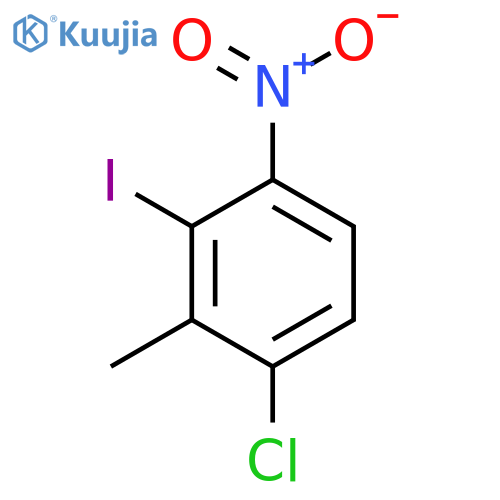 6-Chloro-2-iodo-3-nitrotoluene structure
