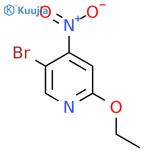 5-Bromo-2-ethoxy-4-nitropyridine structure