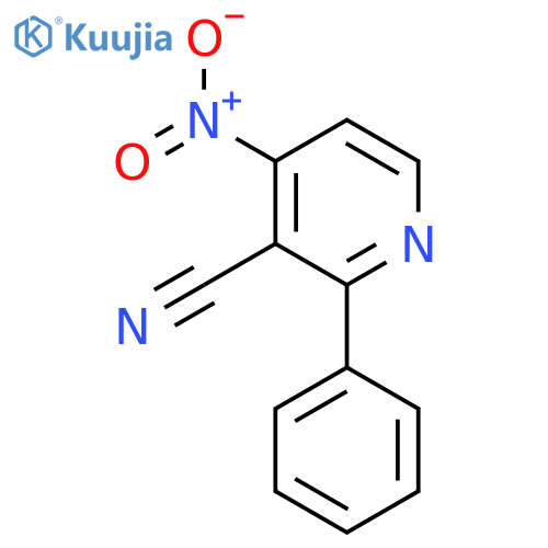 4-Nitro-2-phenylnicotinonitrile structure
