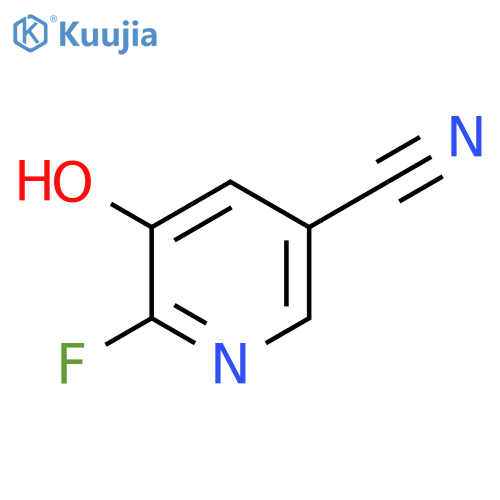 6-Fluoro-5-hydroxynicotinonitrile structure