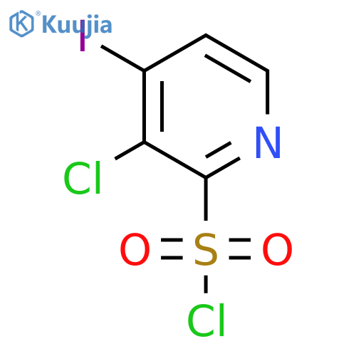 3-Chloro-4-iodopyridine-2-sulfonyl chloride structure
