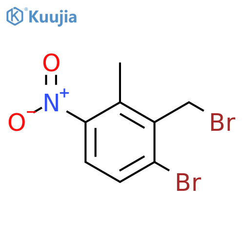 6-Bromo-2-methyl-3-nitrobenzyl bromide structure