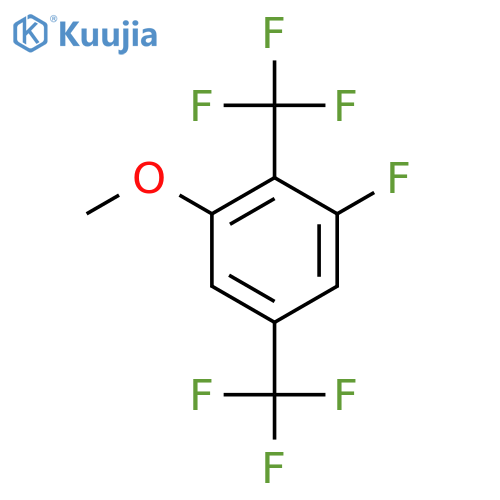 2,5-Bis(trifluoromethyl)-3-fluoroanisole structure