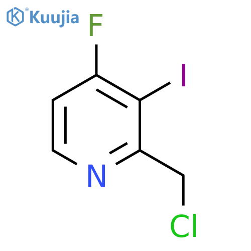 2-Chloromethyl-4-fluoro-3-iodopyridine structure
