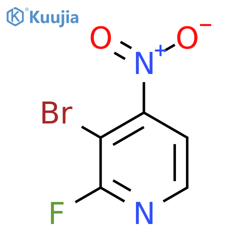 3-Bromo-2-fluoro-4-nitropyridine structure