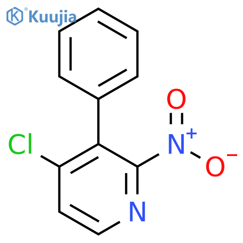 4-Chloro-2-nitro-3-phenylpyridine structure