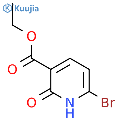 Ethyl 6-bromo-2-hydroxynicotinate structure