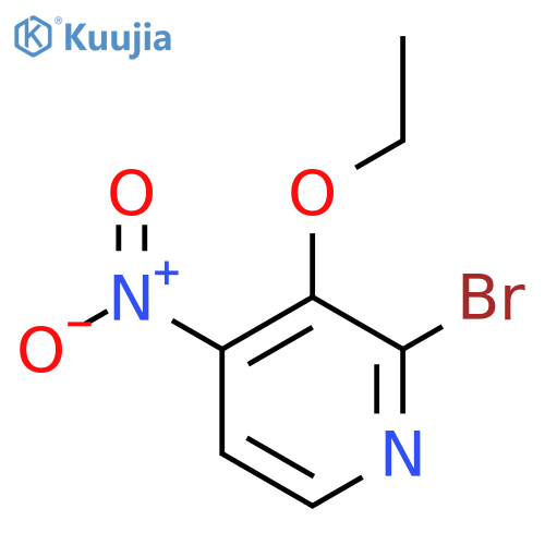 2-Bromo-3-ethoxy-4-nitropyridine structure