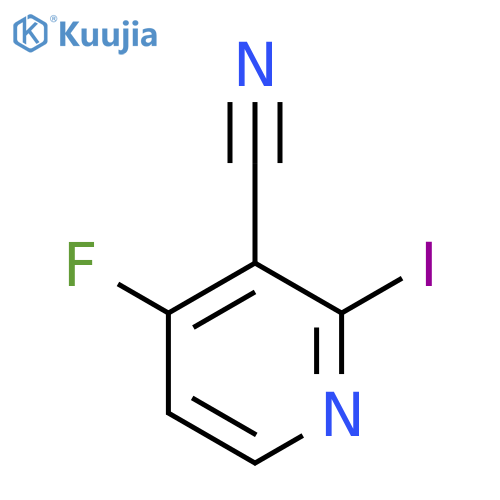 4-Fluoro-2-iodonicotinonitrile structure