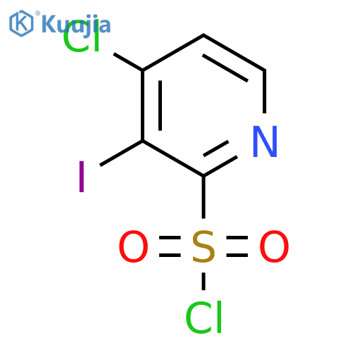 4-Chloro-3-iodopyridine-2-sulfonyl chloride structure