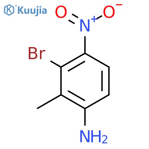 3-Bromo-2-methyl-4-nitroaniline structure
