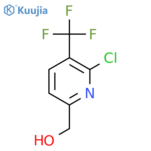 (6-Chloro-5-(trifluoromethyl)pyridin-2-yl)methanol structure