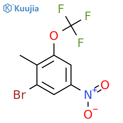 6-Bromo-4-nitro-2-(trifluoromethoxy)toluene structure