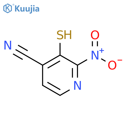 3-Mercapto-2-nitroisonicotinonitrile structure