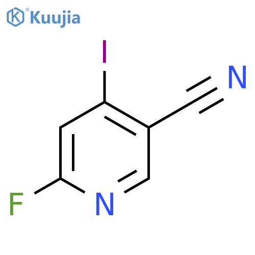 6-Fluoro-4-iodonicotinonitrile structure