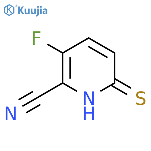 3-Fluoro-6-mercaptopicolinonitrile structure