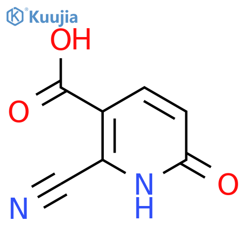 2-Cyano-6-hydroxynicotinic acid structure
