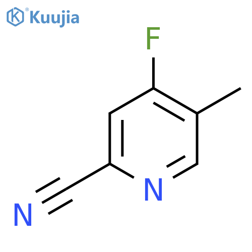 4-Fluoro-5-methylpicolinonitrile structure