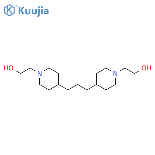 1-Piperidineethanol, 4,4'-(1,3-propanediyl)bis- structure