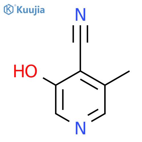 3-Hydroxy-5-methylisonicotinonitrile structure