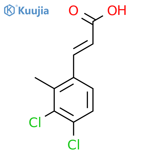 3,4-Dichloro-2-methylcinnamic acid structure