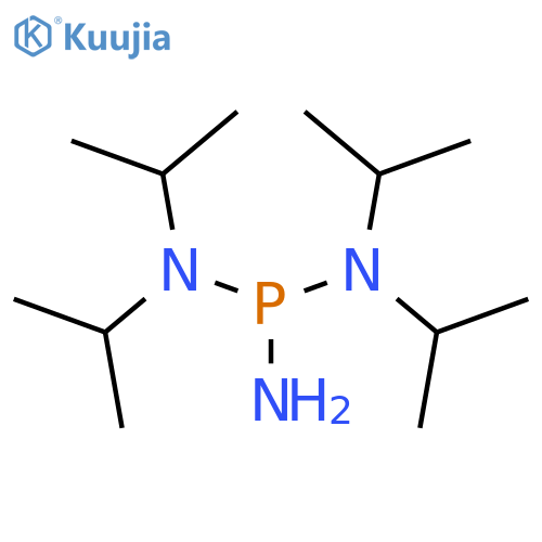 Phosphorous triamide, N,N,N',N'-tetrakis(1-methylethyl)- structure