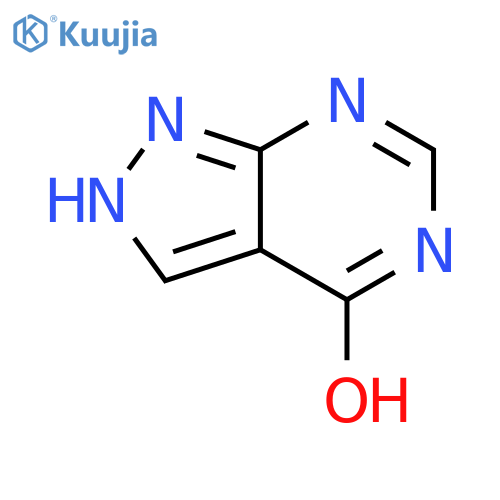 1H-Pyrazolo[3,4-d]pyrimidin-4-ol structure