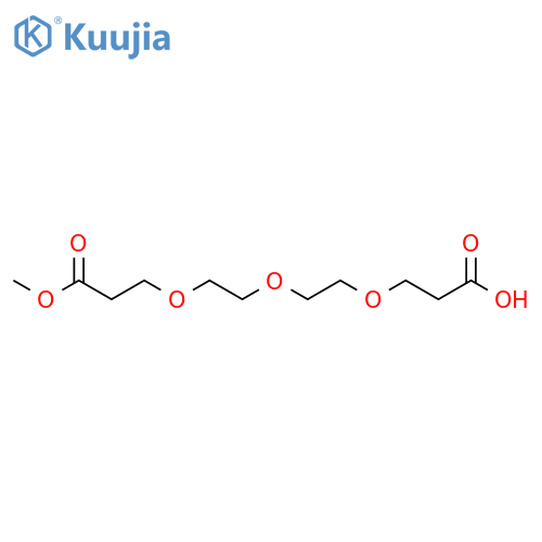 Acid-PEG3-mono-methyl ester structure
