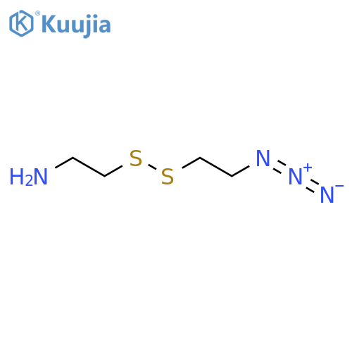 Azidoethyl-SS-ethylamine structure