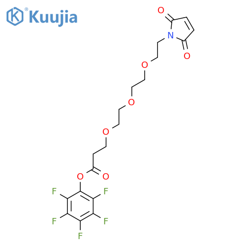 Mal-PEG3-PFP ester structure