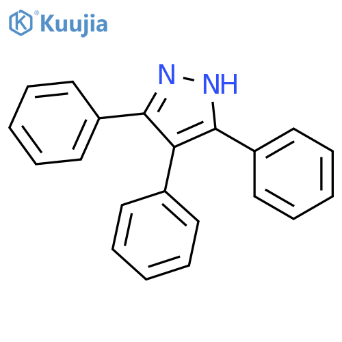 1H-Pyrazole,3,4,5-triphenyl- structure