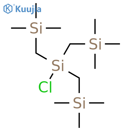 Silane, chlorotris[(trimethylsilyl)methyl]- structure