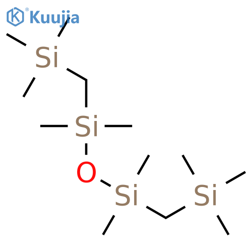 Disiloxane, 1,1,3,3-tetramethyl-1,3-bis[(trimethylsilyl)methyl]- structure
