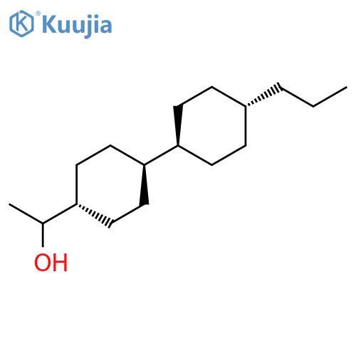(trans,trans)-α-Methyl-4′-propyl[1,1′-bicyclohexyl]-4-methanol structure