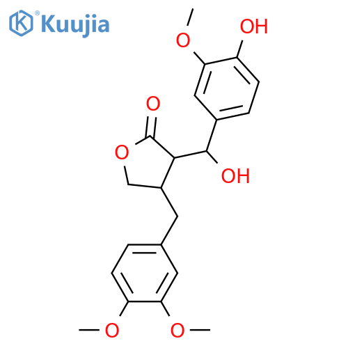 3,3',4,4',7-Pentahydroxy-8,8'-lignan-9,9'-olide; (7S,8S,8'R)-form, 3,3',4'-Tri-Me ether structure