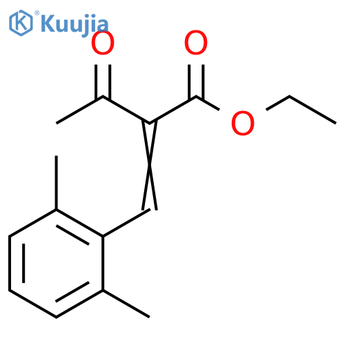 Ethyl 2-(2,6-Dimethylphenyl)methylidene-3-oxobutanoate structure