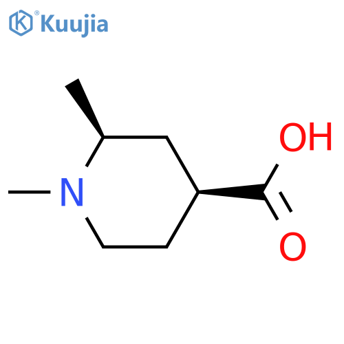 (2S,4S)-1,2-Dimethylpiperidine-4-carboxylic acid structure
