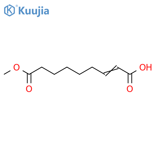 9-Methoxy-9-oxonon-2-enoic acid structure